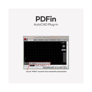 PDFin AutoCAD Plug-in 상업용/ 영구(ESD) AutoDWG