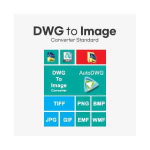 DWG to Image Converter Standard 상업용/ 영구(ESD) AutoDWG