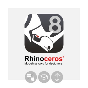 Rhinoceros 8 Rhino 3D Upgrade 학생 및 교육자용 라이선스/ 영구(ESD) 라이노 업그레이드